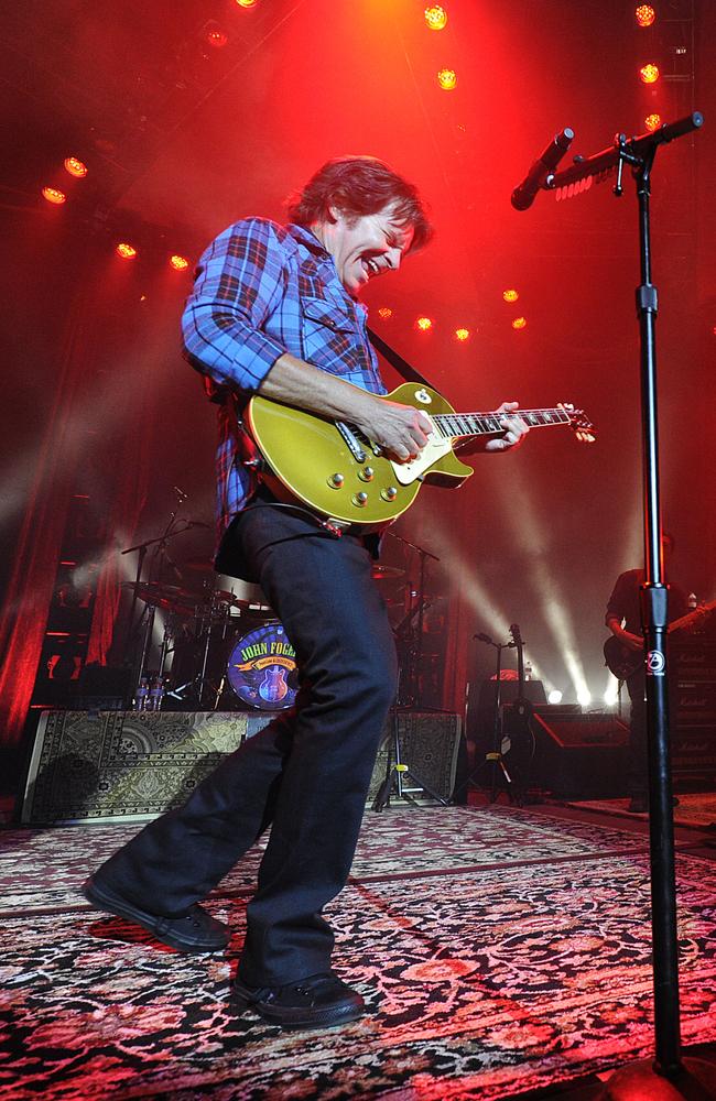 John Fogerty playing at the Adelaide Entertainment Centre