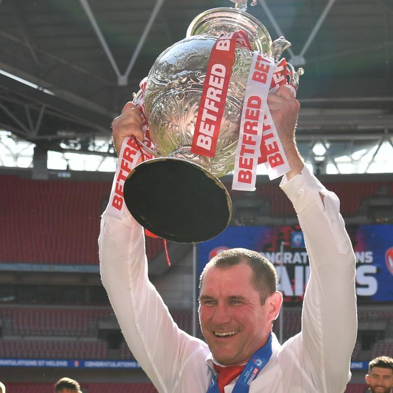 St Helens head coach Kristian Woolf. Picture: Tony O'Brien/Getty Images