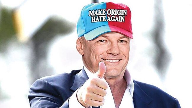 Paul Kent wants to make Origin hate again.