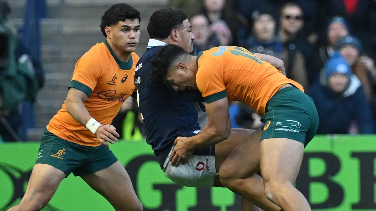 Wallabies' Grand Slam Hopes Dashed: Suaalii Injured in Scotland Defeat