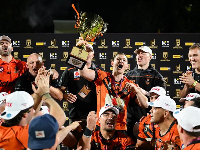 Burleigh Bears v Brisbane Tigers Hostplus Cup Grand Final at Redcliffe. Photo – QRL