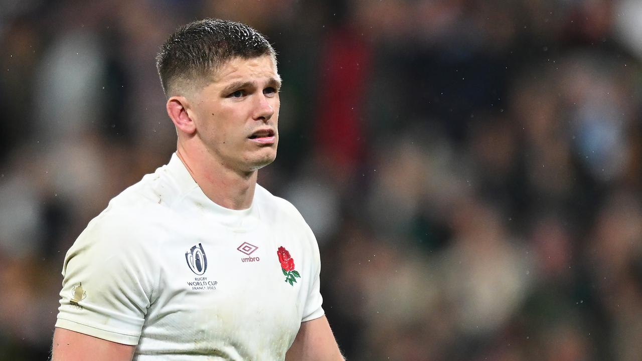 Utter heartbreak for England and Owen Farrell. (Photo by Hannah Peters/Getty Images)