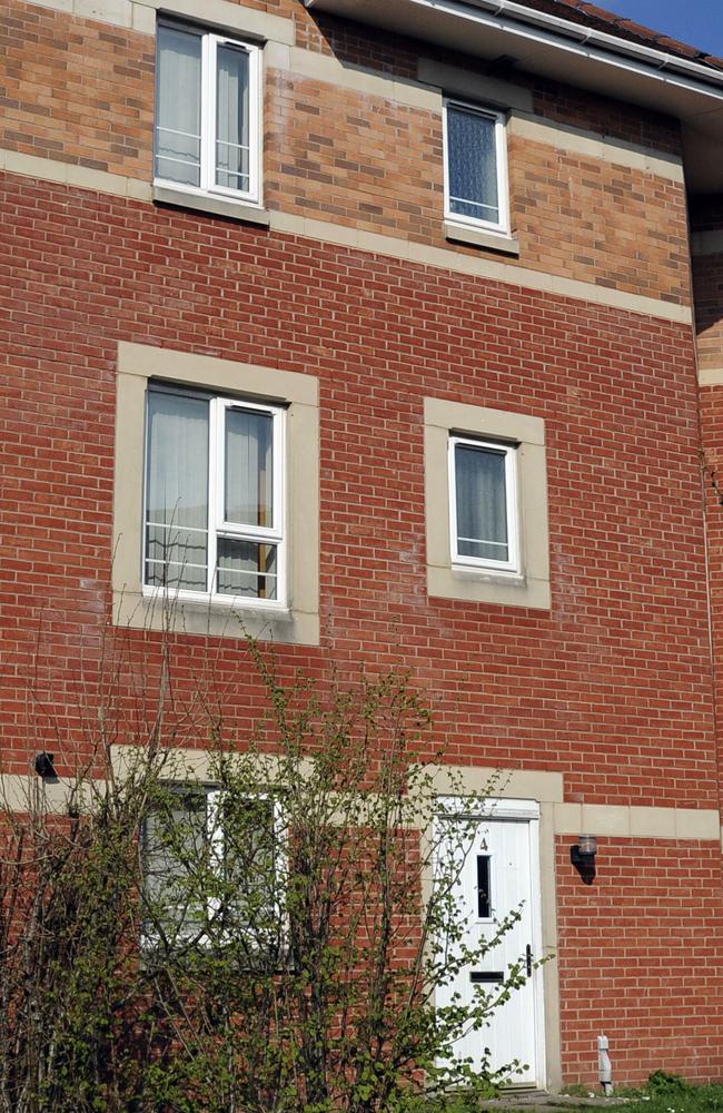 A general view of the house in Quayside where Khalid Masood lived, in Birmingham England, Thursday, March 23, 2017. Picture: AP