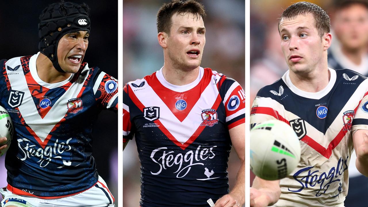 Joseph Suaalii, Luke Keary and Sam Walker.