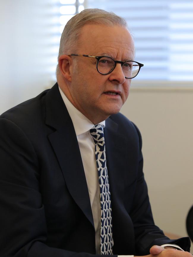 Prime Minister Anthony Albanese. Picture: NewsWire/Philip Gostelow