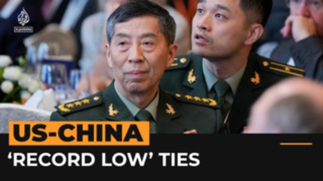 China’s Defence Minister Speaks On ‘record Low’ US Ties | Herald Sun