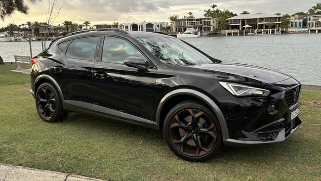 The Cupra Formentor VZe Tribe Edition PHEV.