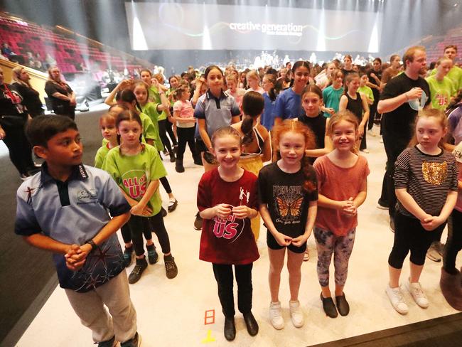 Behind the scenes at Creative Generation Rockeisteddford 2022. Picture: Nigel Hallett