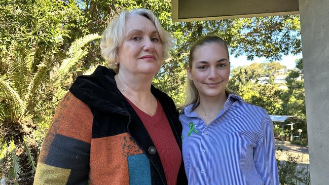 Mary and Mikayla Bourke Donate Life’s Service of Remembrance held at Immanuel Lutheran Church in Buderim. Picture: Sam Turner