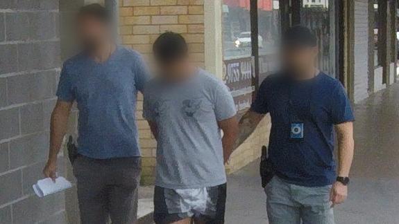 Police have arrested a 32-year-old man who allegedly is connected to a syndicate dealing drugs throughout south-west Sydney. Picture. NSW Police