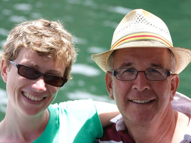 Caroline Kelly, who runs Avner Pancreatic Cancer Foundation, pictured with her husband Avner Nahmani.