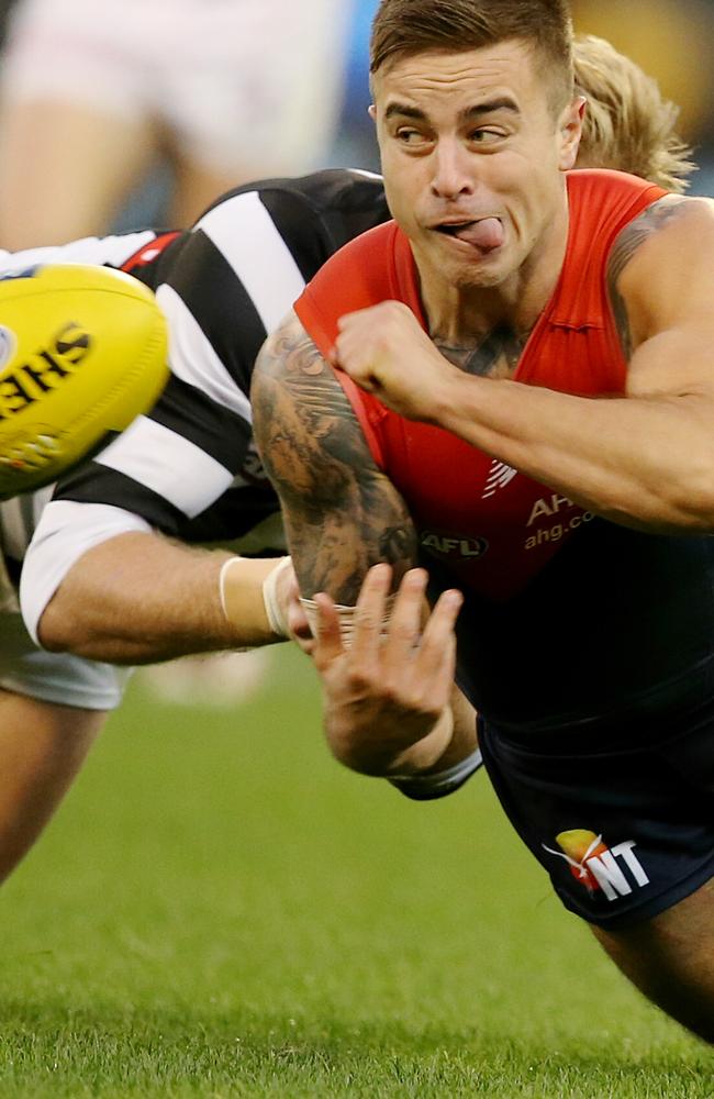 Ben Kennedy playing for Melbourne.