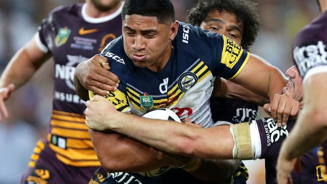 Jason Taumalolo busted 70 tackles last year. Picture: Gregg Porteous