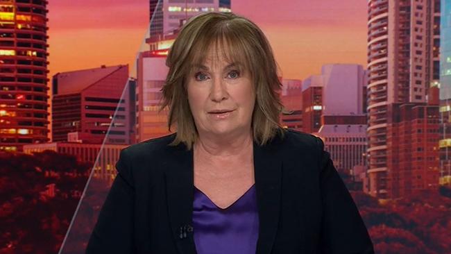 Tracy Grimshaw on A Current Affair. Picture: Channel 9