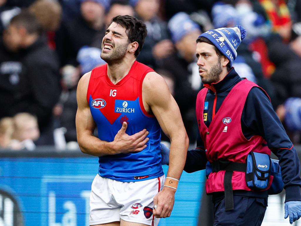 The AFLPA wants to avoid a replication of Christian Petracca’s treatment last King’s Birthday. Picture: Getty Images