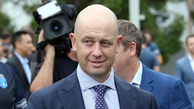 Nine’s strong statement was clearly aimed at NRL CEO Todd Greenberg Picture: Richard Dobson