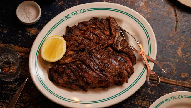 Bistecca Steak House, winners of the delicious 100, The Best Steak in NSW. Picture: Justin Lloyd.