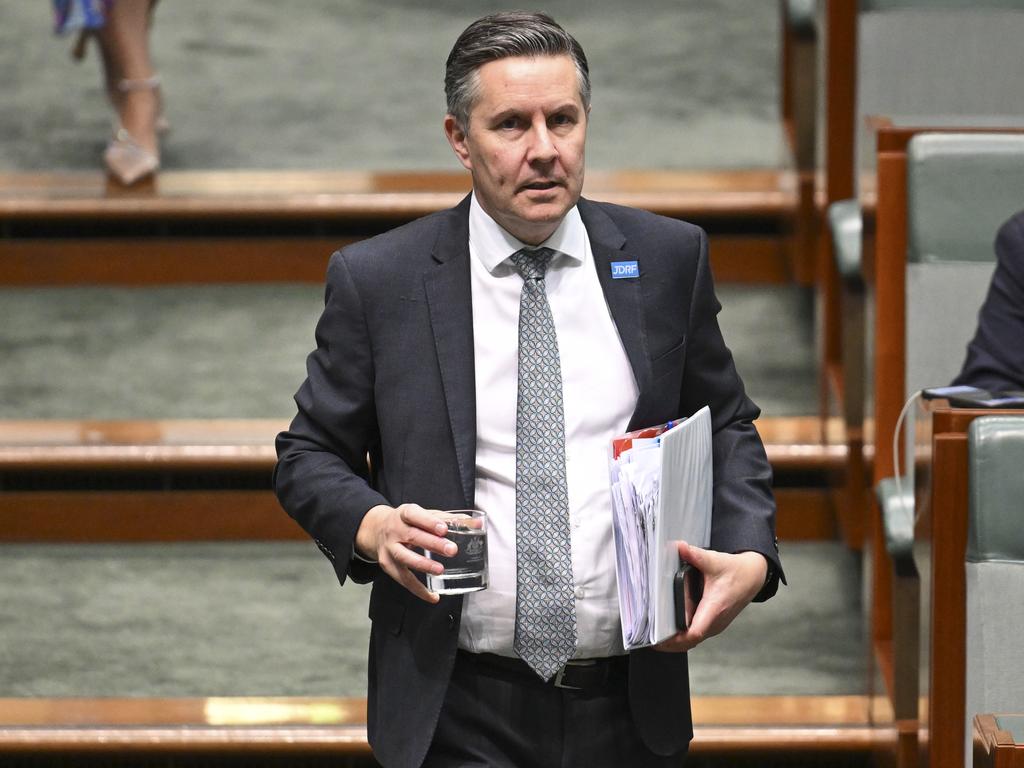 Health Minister Mark Butler, has cracked down on compounded weight-loss products. Picture: NewsWire/Martin Ollman