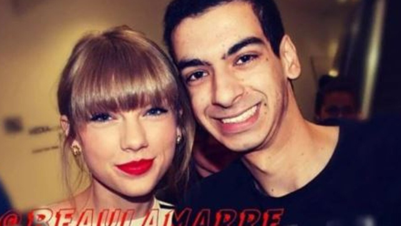 Beau Lamarre and Taylor Swift.