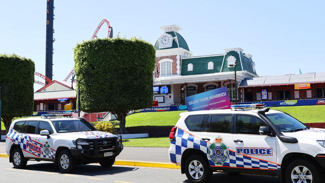 A woman was mauled by a tiger at Dreamworld on September 2, 2024. Picture: Nigel Hallett