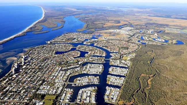 A limited number of homes have hit the market at Pelican Waters' new precinct.