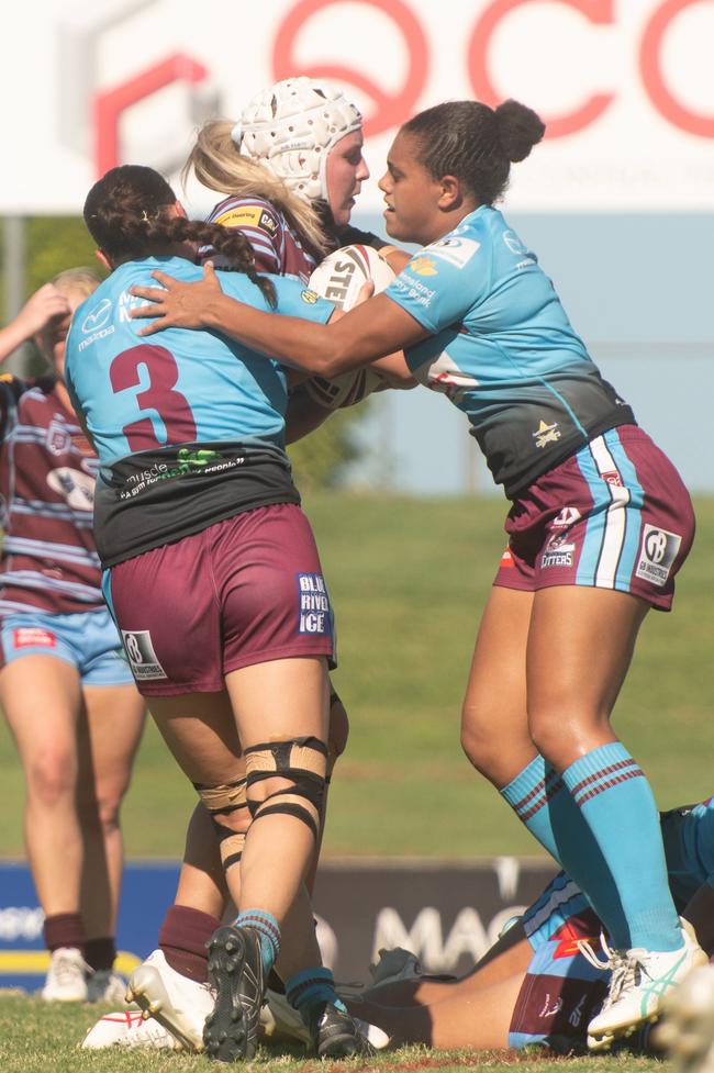 Mackay Cutters vs Central Queensland Capras Harvey Norman U19's Saturday 8 March 2025 Picture:Michaela Harlow