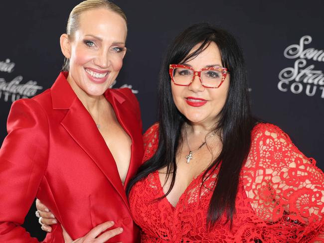 Emily Jade OKeeffe and Sonia Stradiotto at the Sonia Stradiotto Couture Christmas celebration 2023 at Marina Mirage. Picture, Portia Large.