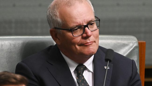 The PM has slammed Scott Morrison’s actions. Picture: NCA NewsWire/Martin Ollman