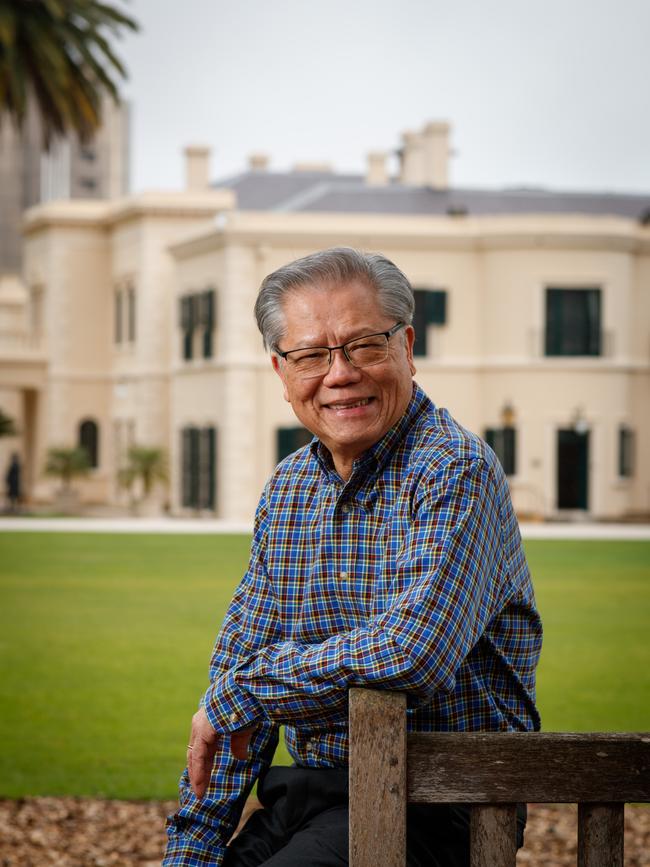 SAHMRI chair, former SA Governor Hieu Van Le. Picture: Matt Turner.