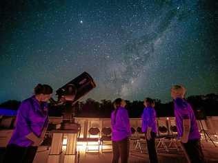 LIGHTING UP: The Cosmos Centre Observatory will be 'just wow'. Picture: Mike Dalley