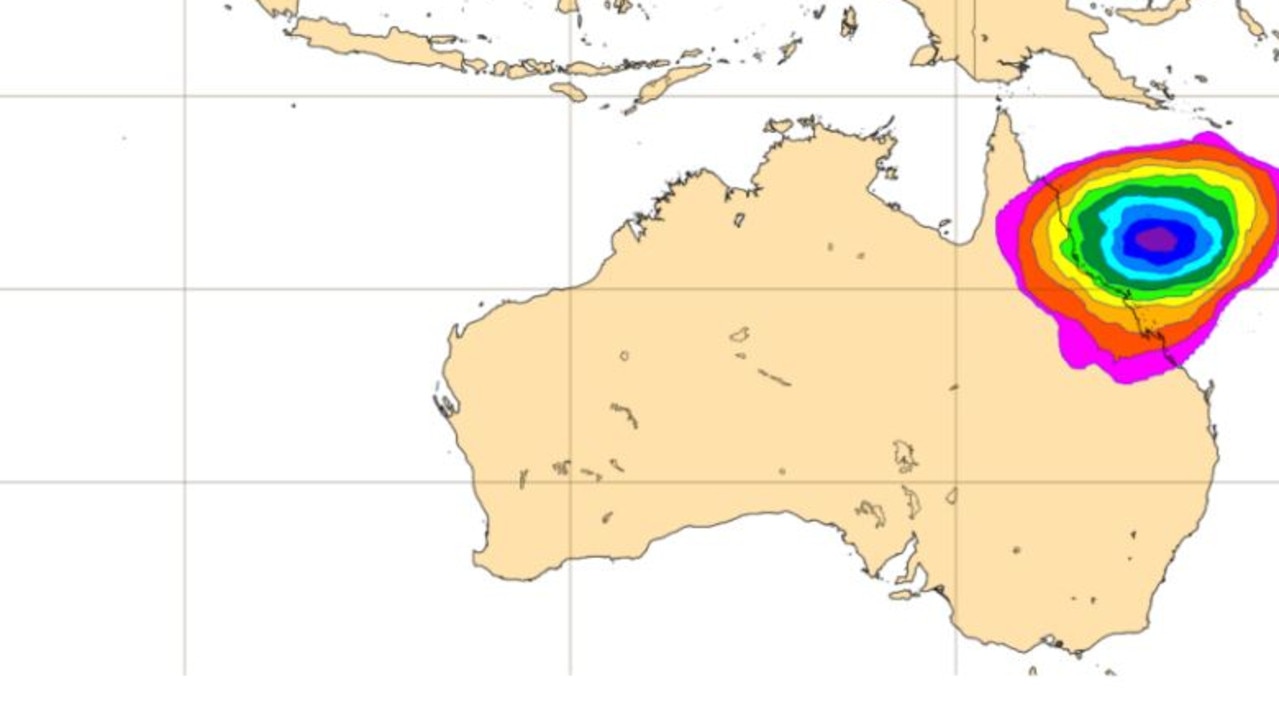 Tropical Cyclone Jasper could make landfall over the weekend. Picture: Weatherzone