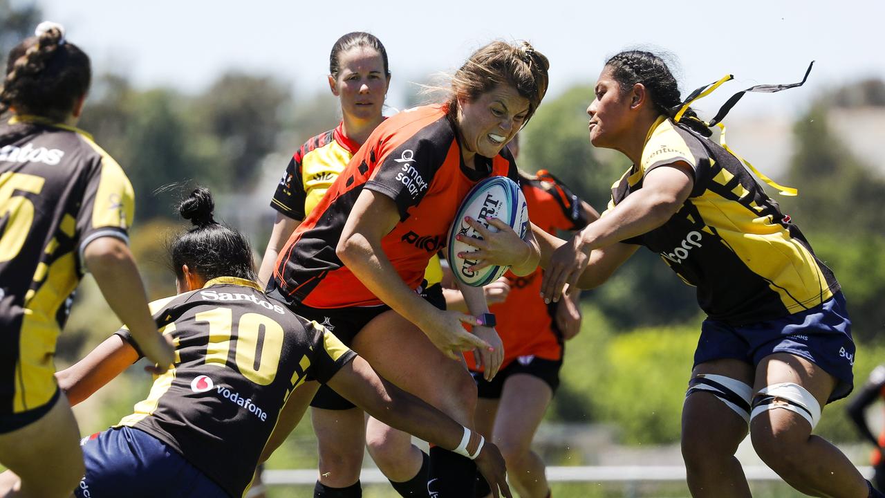 Grace Hamilton, who hails from Dubbo, in action for Country in the Chikarovski Cup. Pic: Karen Watson.