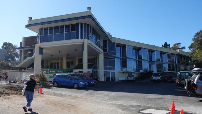 Upgrade works underway at the Nambucca Heads RSL Club. Picture Chris Knight