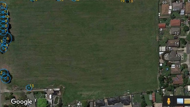 The church's proposed site on the corner of Army and Murphy roads, Pakenham. Picture: Google Maps