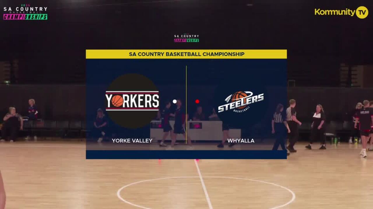 Replay: Yorke Valley v Whyalla (U18 Boys Div 2 GF)—SA Junior Country Basketball Championships Day 2