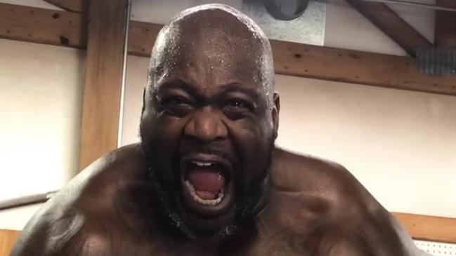 Shaquille O'Neal has showed off his new massive physique.