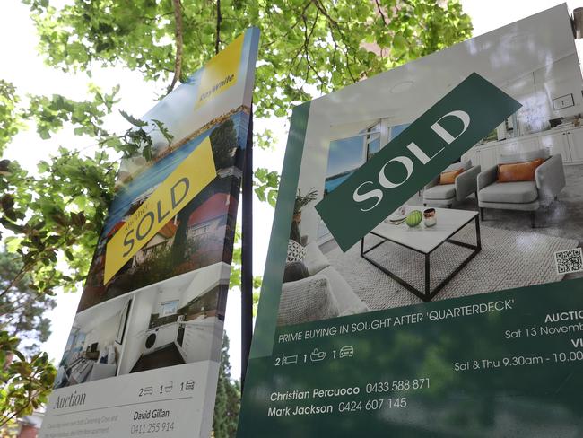 SYDNEY, AUSTRALIA - NewsWire Photos November 3, 2021: Generics stock photos of housing and real estate signage. Picture: NCA NewsWire / David Swift