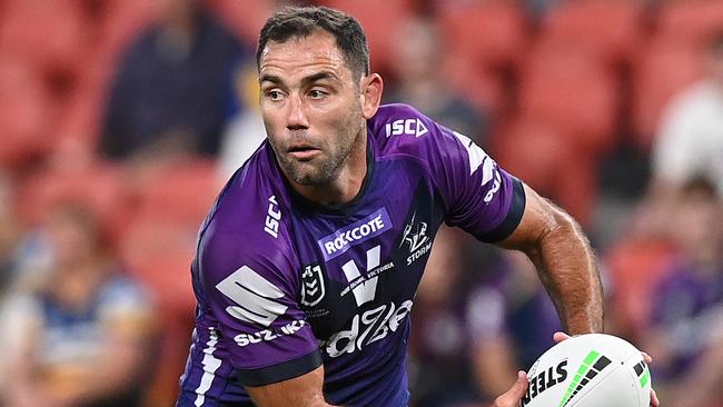 Cameron Smith is the master of the big moments. Can he inspire the Storm into another grand final? Picture: Getty Images