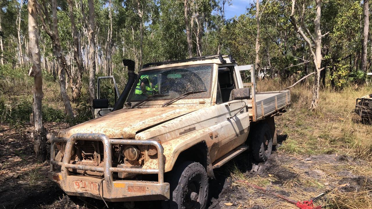 Michelle and John Lamberth's Toyota was stolen from their Lyons home. Picture: Michelle Lamberth