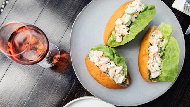 The lobster rolls at Lakeside at Carousel. Picture: Lucas Worcester.