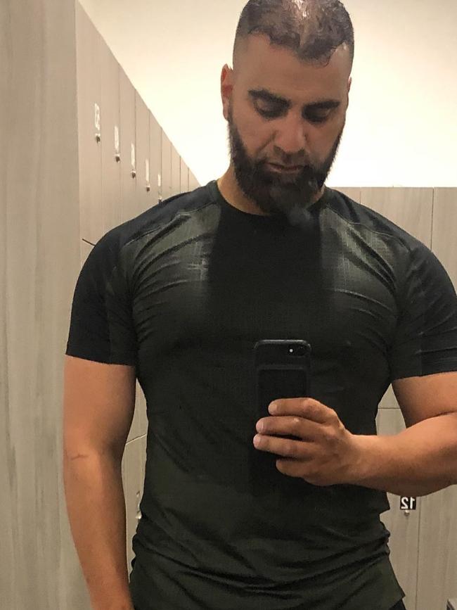 Sefton gym shooting victim Taha Sabbagh. Picture: Instagram