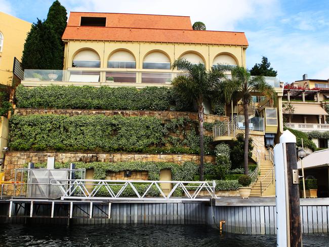 Frank Lowy’s Point Piper property.