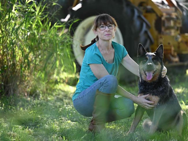 ## April 2025: Current legal advice is that we can NOT use these pictures. Do NOT use ## 8/4/2025: Tiffany Stubbs (* Warning * Do not use name in caption) concerned about women forced to pay child support to their domestically abusive partners, at a property west of Brisbane. pic: Lyndon Mechielsen/The Australian