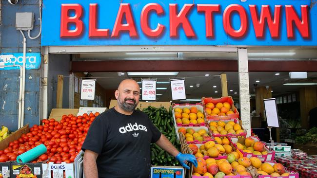 Mukhtar Ahmadi Manager at the Blacktown Fruit Market shares his opinion on the Voice. Photo: Gaye Gerard