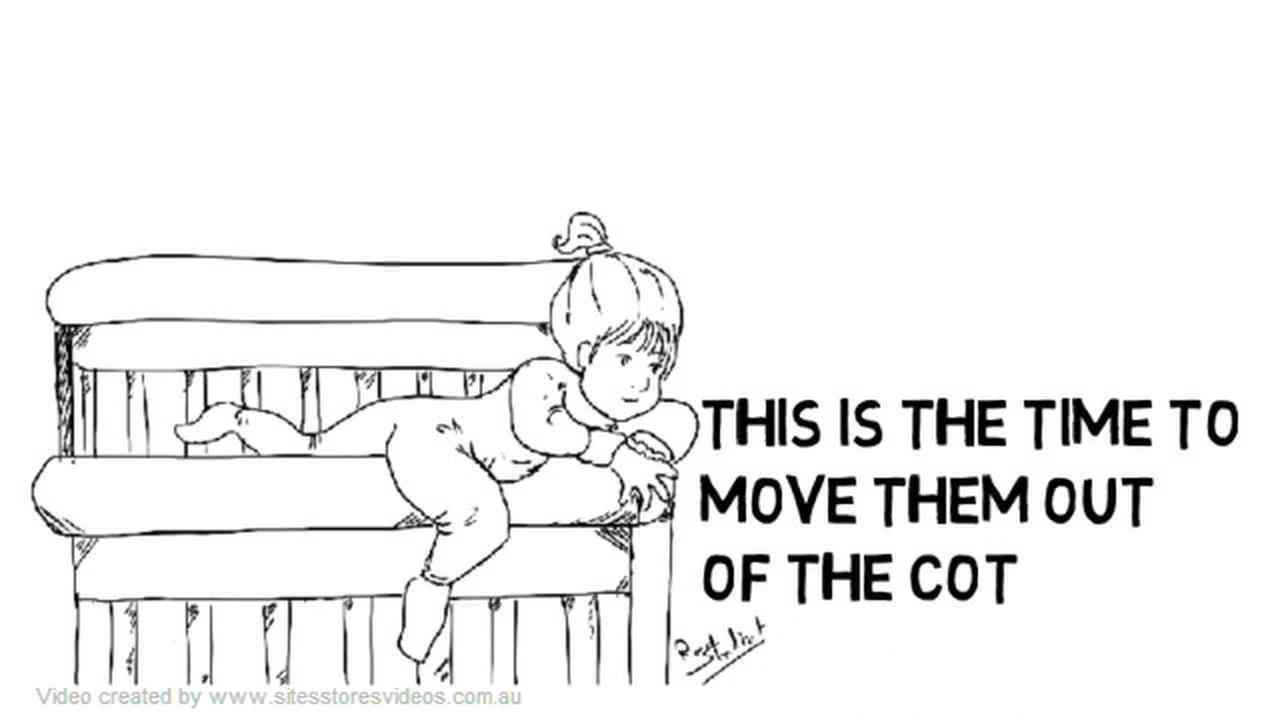 Cot to bed safety advice