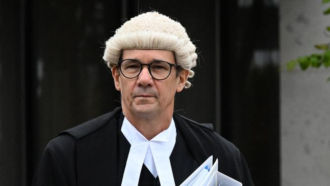 ACT director of public prosecutions Shane Drumgold arrives at the ACT Supreme Court in Canberra, Friday, October 7, 2022. Former Liberal Party staffer Bruce Lehrmann is accused of raping a colleague Brittany Higgins at Parliament House in 2019. (AAP Image/Mick Tsikas) NO ARCHIVING