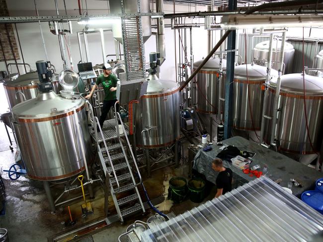 A brewery. (AAP Image/ Justin Sanson)