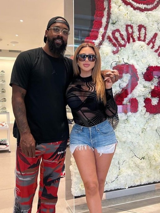 Larsa Pippen and Marcus Jordan. Photo: Instagram