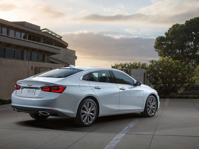 First imported Holden Commodore to be an Opel Insignia ... Speculation rife that the Chevrolet Malibu 2016 is a pointer to the 2018 Commodore. Picture: Supplied