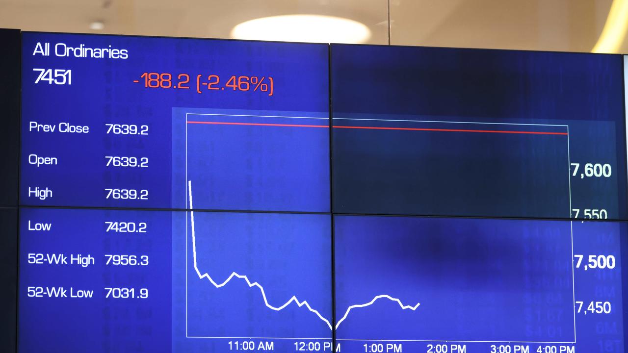 The ASX is expected to be shaken up on Thursday. Picture: NCA NewsWire / Damian Shaw